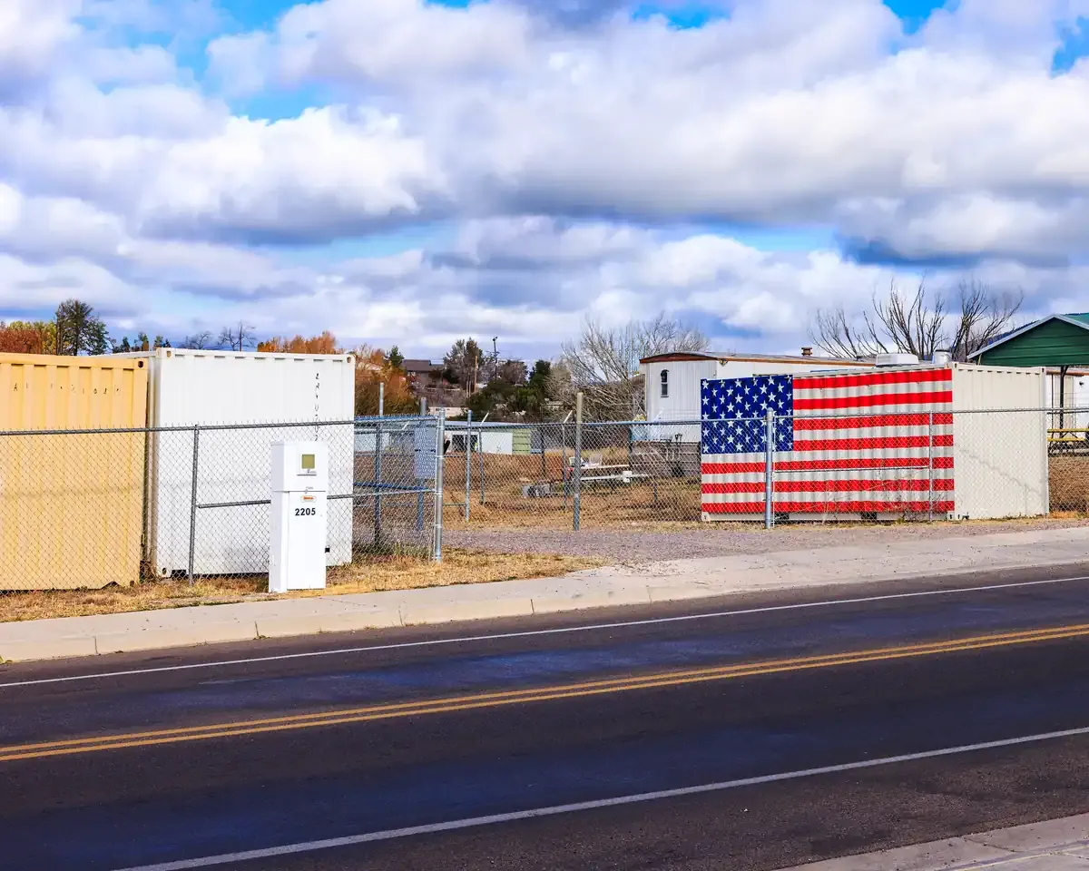 Exterior of Silver City Lock Wise Outdoor Storage Units